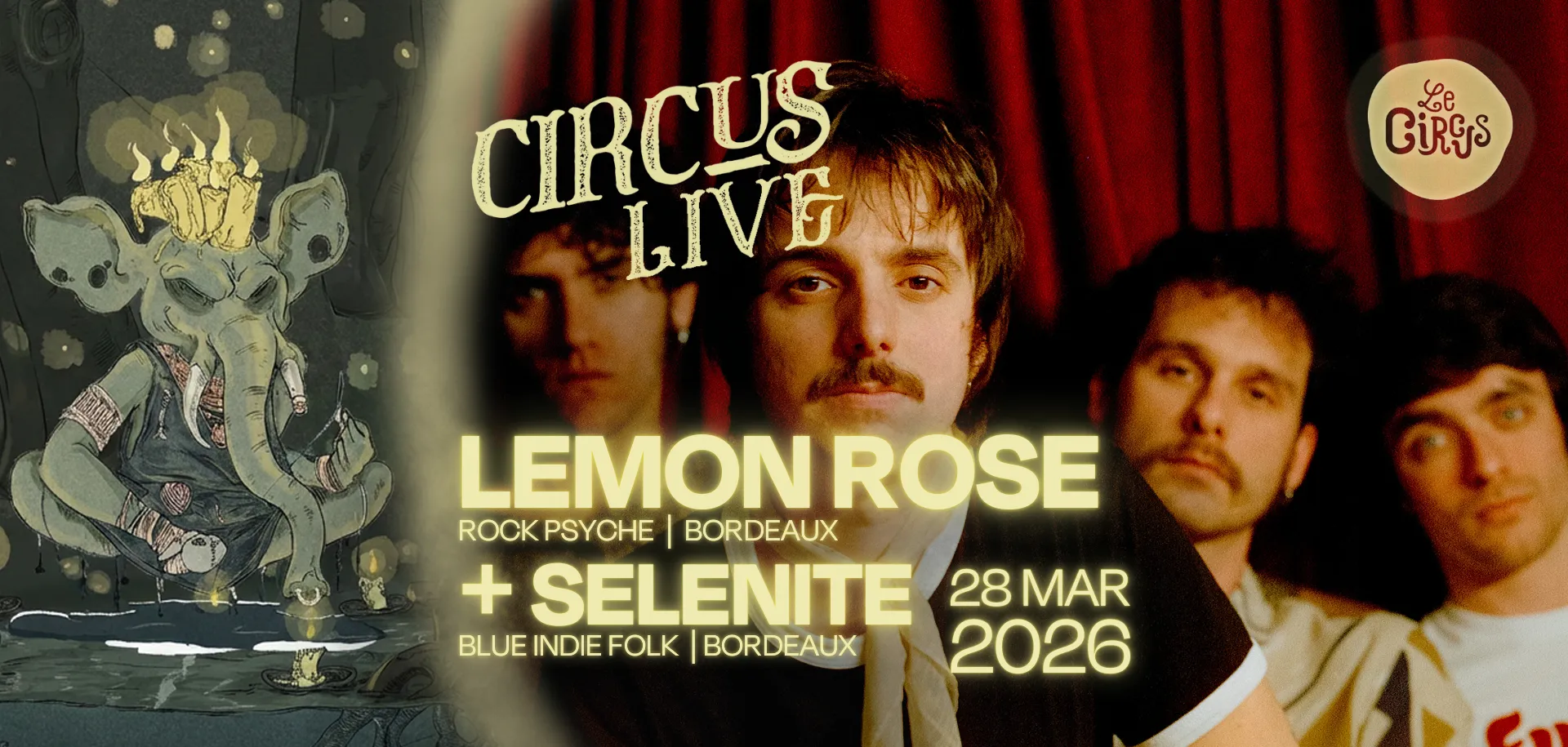Lemon Rose + Sélénite